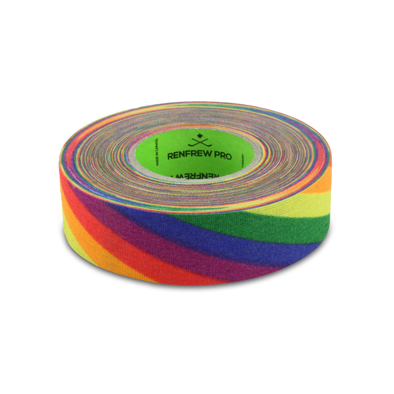 Pro Hockey Tape, Rainbow, 24-mm x 18-m C2091