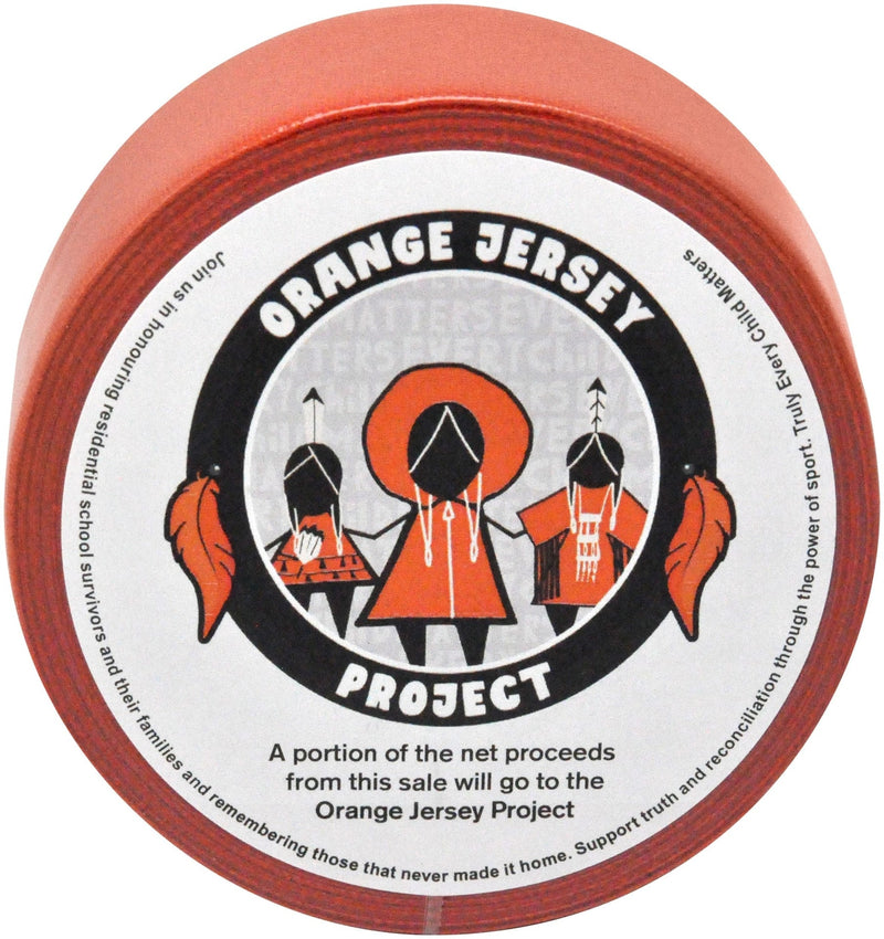 Pro or "Truth and Reconciliation" Hockey Tape, Orange, 24-mm x 18-m B4501
