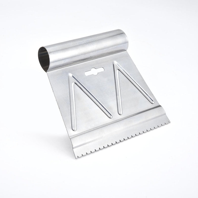 Multi-Purpose Steel V-Notch Adhesive Spreader/Applicator Tool, 3/16 x 6-in A2125