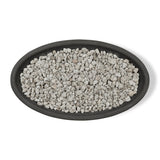 Riverside Oval Concrete Propane Fire Pit in Shale, 48-in