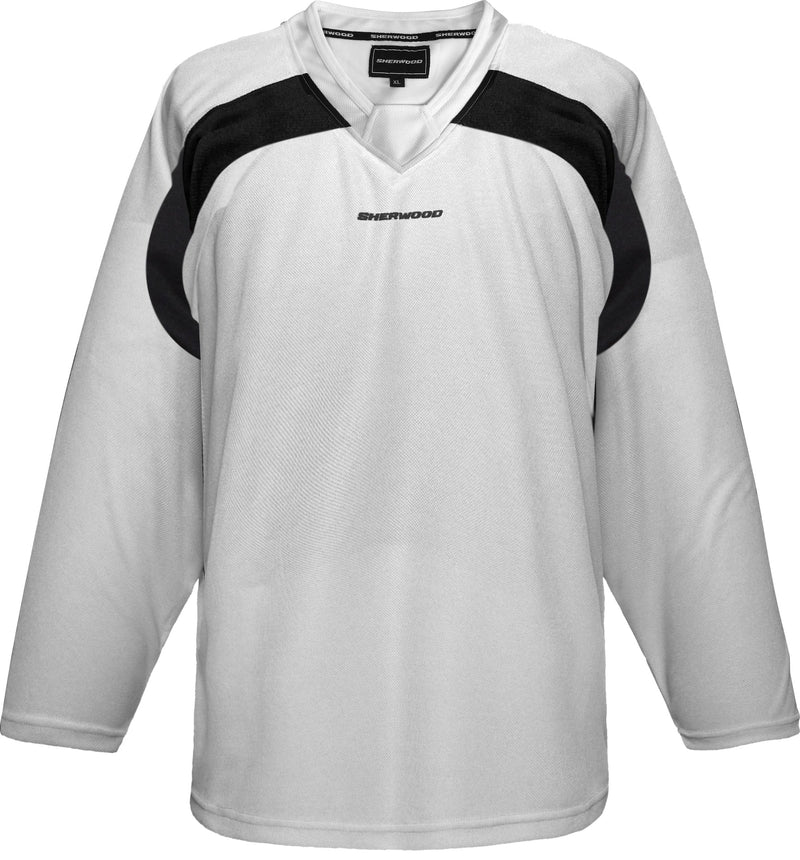 Performance Practice Hockey Jersey, Senior, White, Assorted Sizes P9369