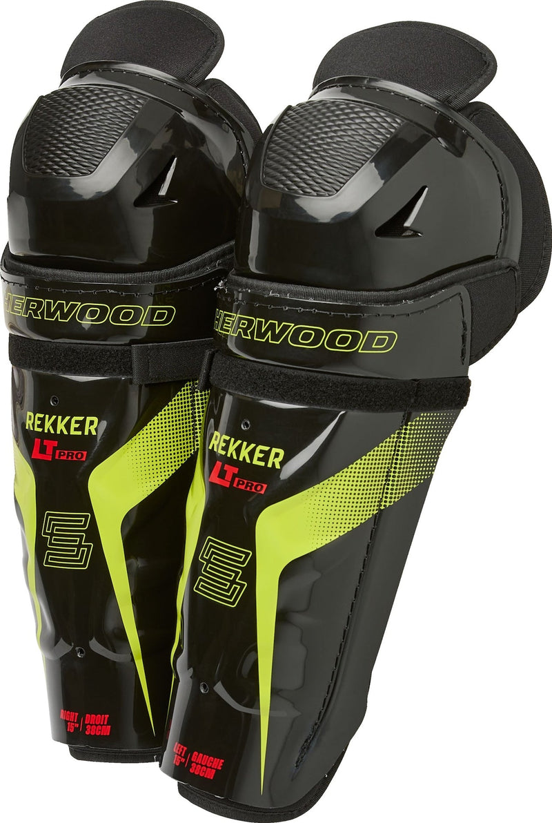 Rekker LT Pro Hockey Shin Guards, Senior, Assorted Sizes K3656