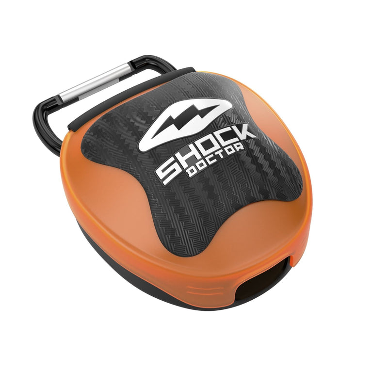 Mouthguard Case, Orange/Black, One Size Fits Most Z3761