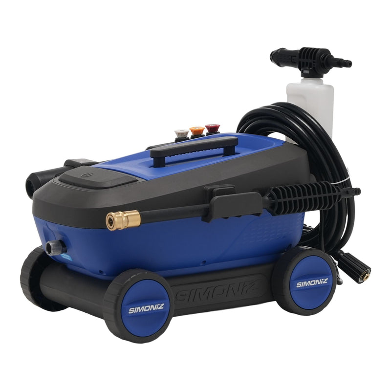 1600 PSI 1.25 GPM 4-Wheel Electric Power Pressure Washer with Foam Blaster Attachment L2157