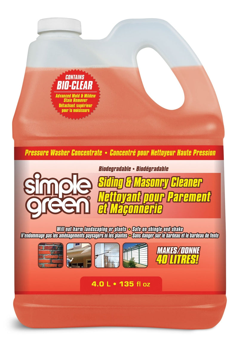 Siding & Masonry Pressure Washer Detergent, 4L T7182