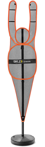 D-Man Portable Height-Adjustable Hands-Up Defensive Mannequin, Basketball Training Aid