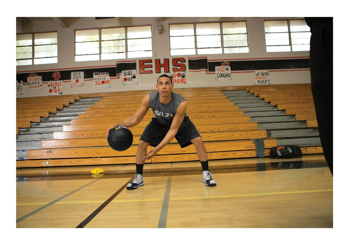 Heavy Weight Control Indoor/Outdoor Training Basketball For Strength & Ball Handling, 3-lbs