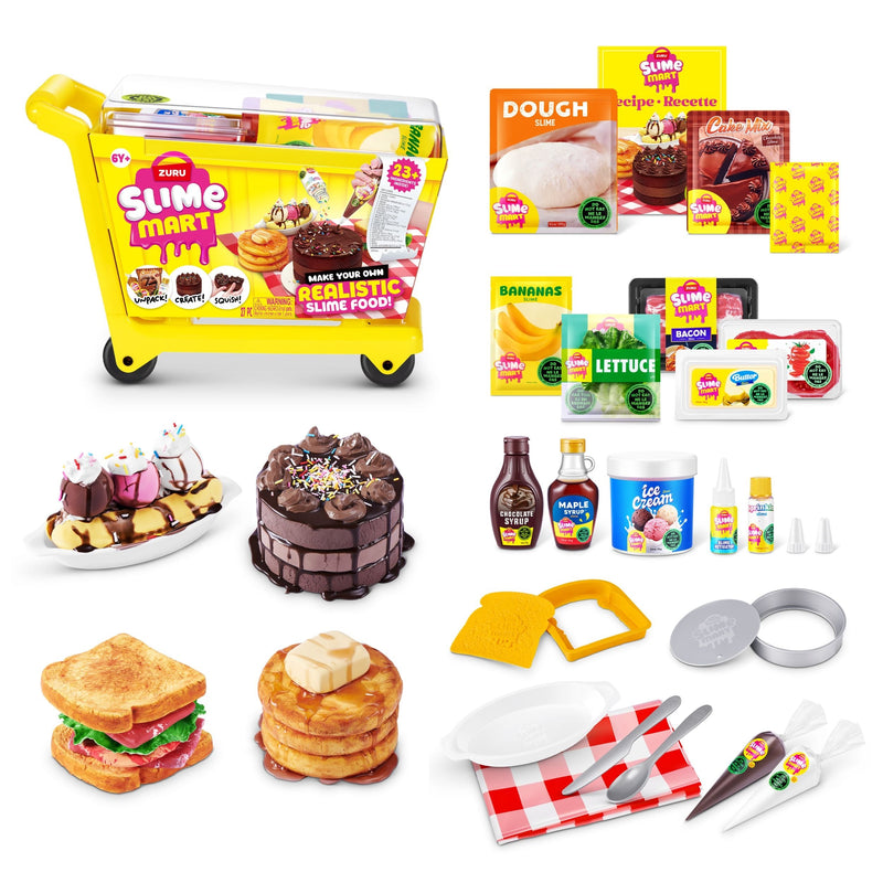 Shopping Cart Series 1, Playset, Yellow Q7601