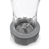 300W Stainless Steel Personal Jar Blender, Clear