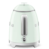 50's 1400W Retro Style Electric Mini Countertop Kettle with Cordless Base, Pastel Green, 0.8-L