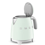 50's 1400W Retro Style Electric Mini Countertop Kettle with Cordless Base, Pastel Green, 0.8-L