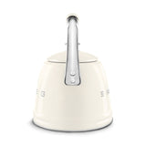 Traditional Stove Top Whistling Kettle, Cream, 2.3-L