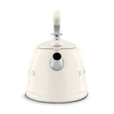 Traditional Stove Top Whistling Kettle, Cream, 2.3-L