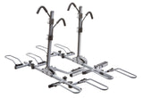 SR2902LR Crest Deluxe 4-Bike Lock & Tilt Platform Hitch Mount Bike Rack, Fits 2-in Receiver, Granite Grey