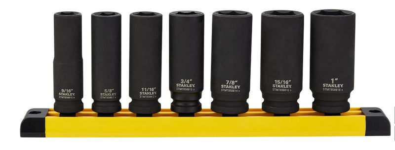 Pro 1/2-in Impact Socket Set, SAE, 7-pc I1152