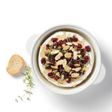 Gourmet Bistro Brie Baker, White