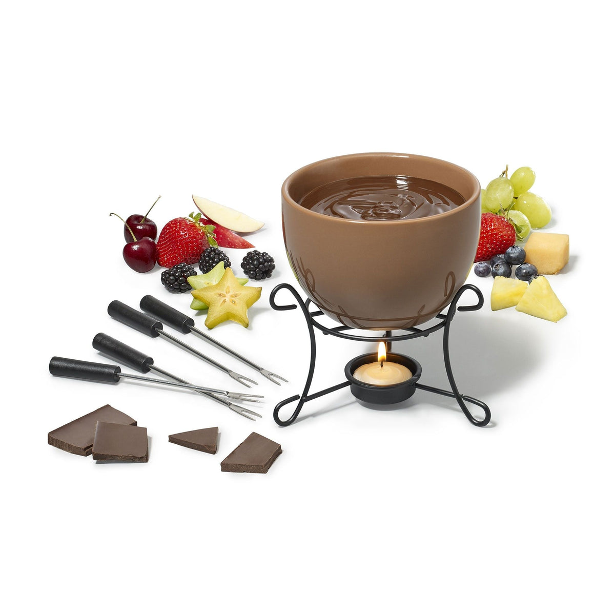 Gourmet Bistro Fondue Set, 7 Piece