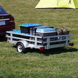 4x6-ft Rail Side Galvalume Plus Kit Trailer