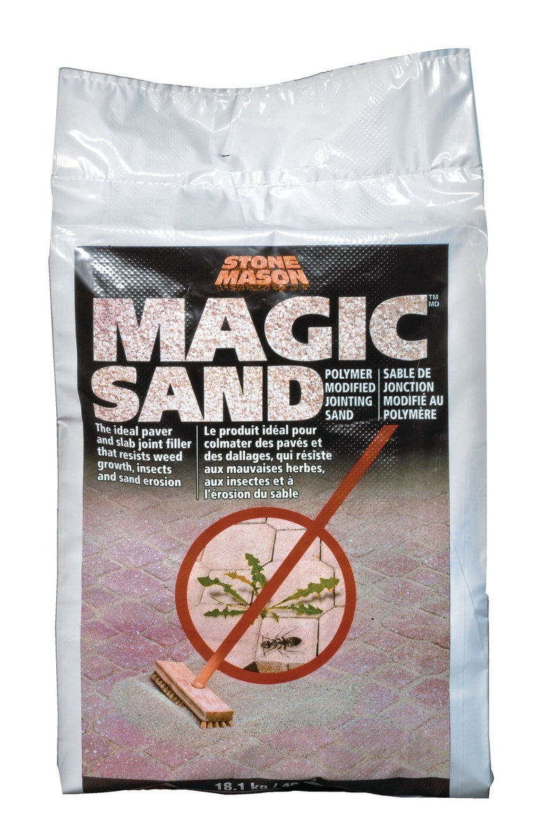 Magic Sand, Polymeric Paver Locking/Jointing Sand, Weed-Resistant, 18.1-kg M1475