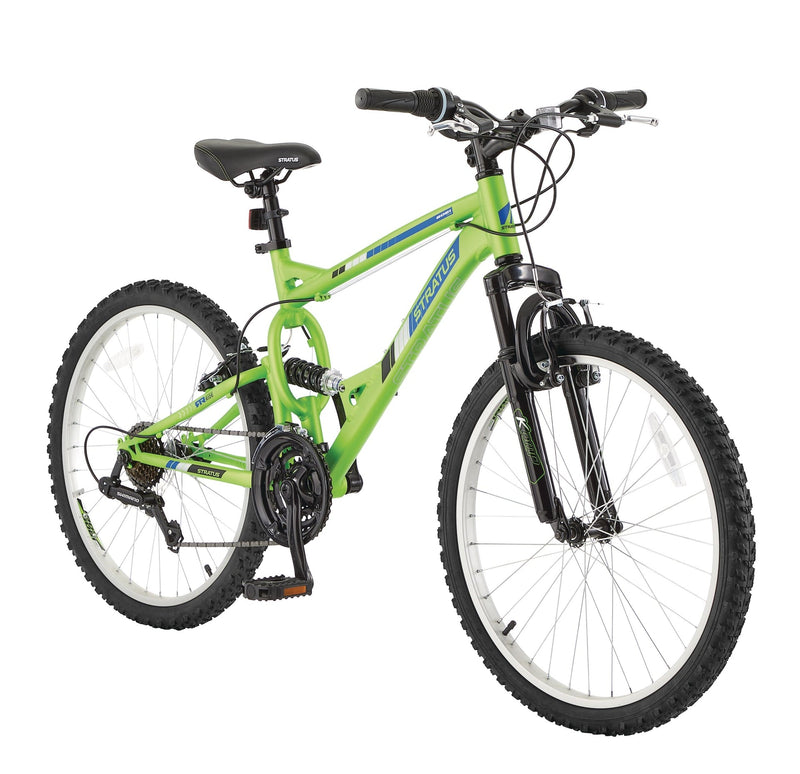Richter Adult Bike, 21-Speed, 24-in Wheel, Adult/Youth Bike, Green N5310