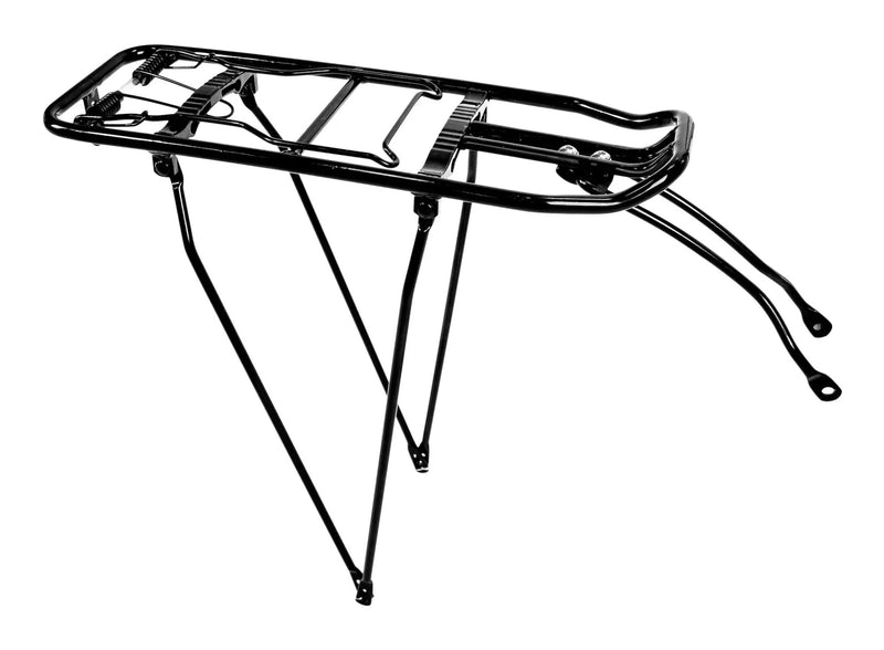 Lightweight Alloy Rear Bike Rack withMounting Hardware, Black I4112