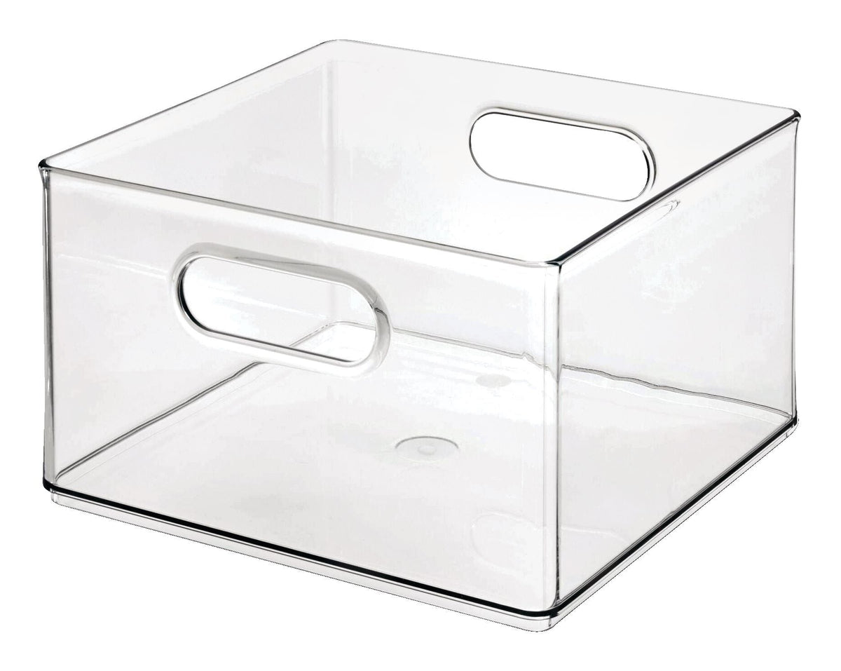Clear Stackable Organizing Storage Bin, 8.2-L