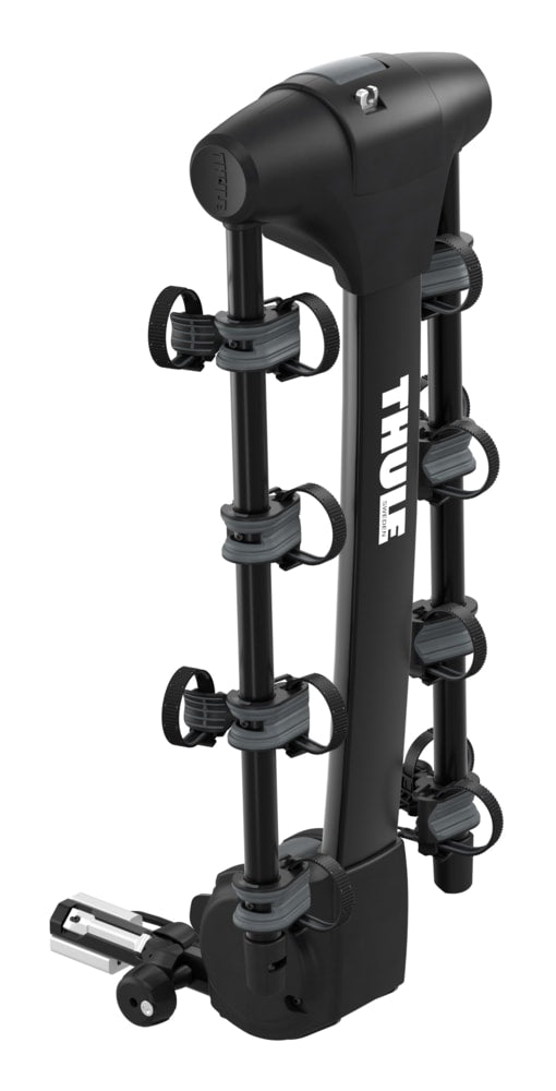 Apex XT 4-Bike Hitch Mount Bike Rack, Fits 1-1/4, 2-in Receiver, Black