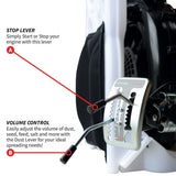 4-Gallon Backpack Motorized Fertilizer/Ice Melter Spreader