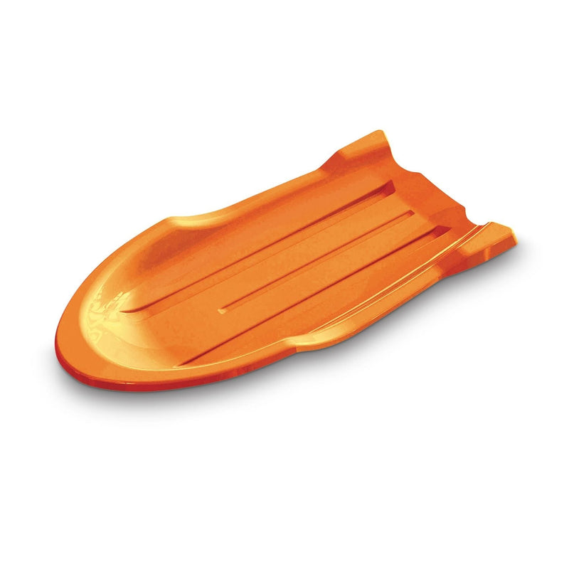 Torpedo Kids' 2-Person Lightweight Plastic Winter Snow Sled Toboggan I2702