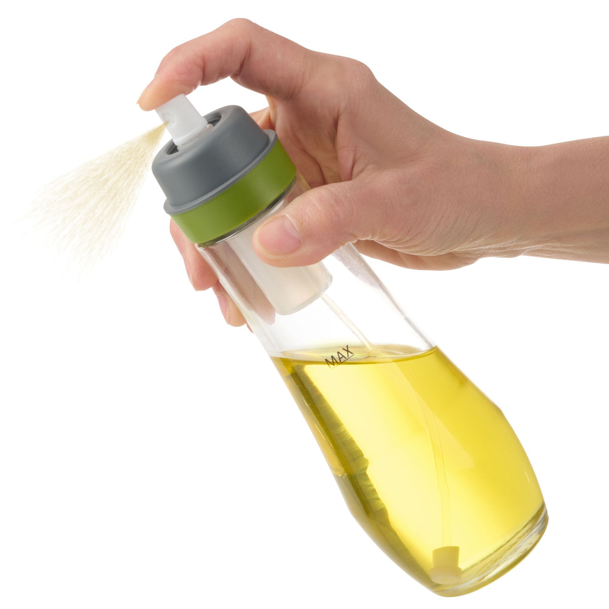 Glass Oil Sprayer Bottle, Dishwasher Safe, 296-mL