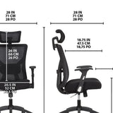 TrueWellness Mesh Office Chair