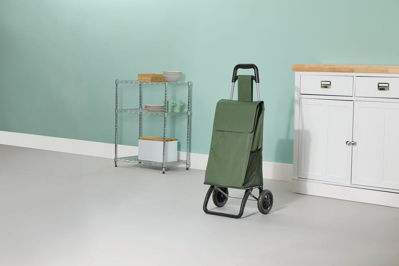 2-Wheel Shopping Cart, Holds Up to 33-lb T3724