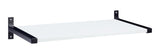 Type A Indoor Edge Bracket for 8-in Shelf Board, 2-pk