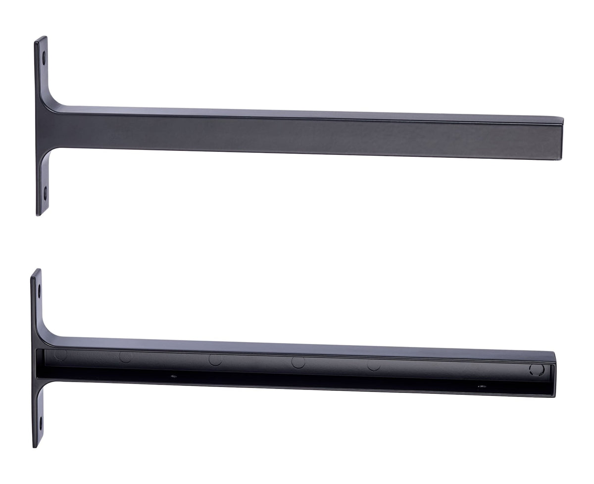 Type A Indoor Edge Bracket for 8-in Shelf Board, 2-pk