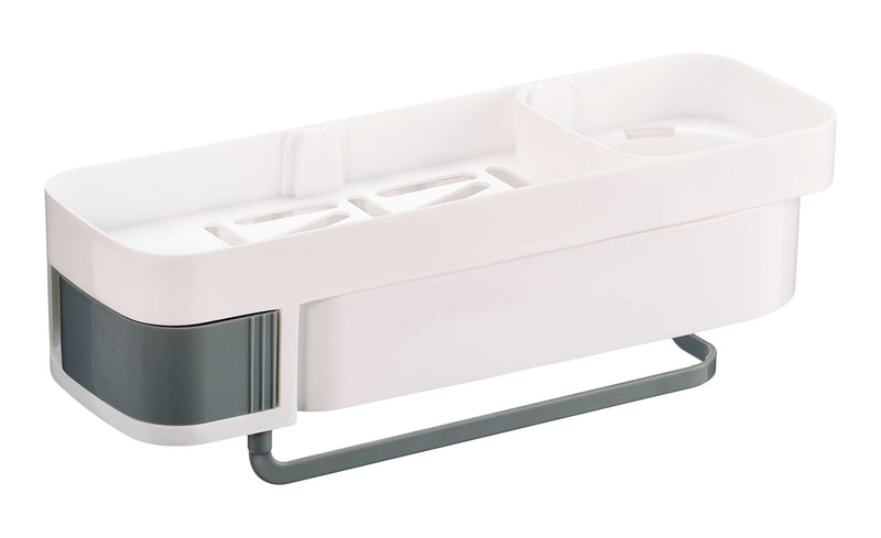Single Piece Rotating Corner Shelf Shower Organizer I4107