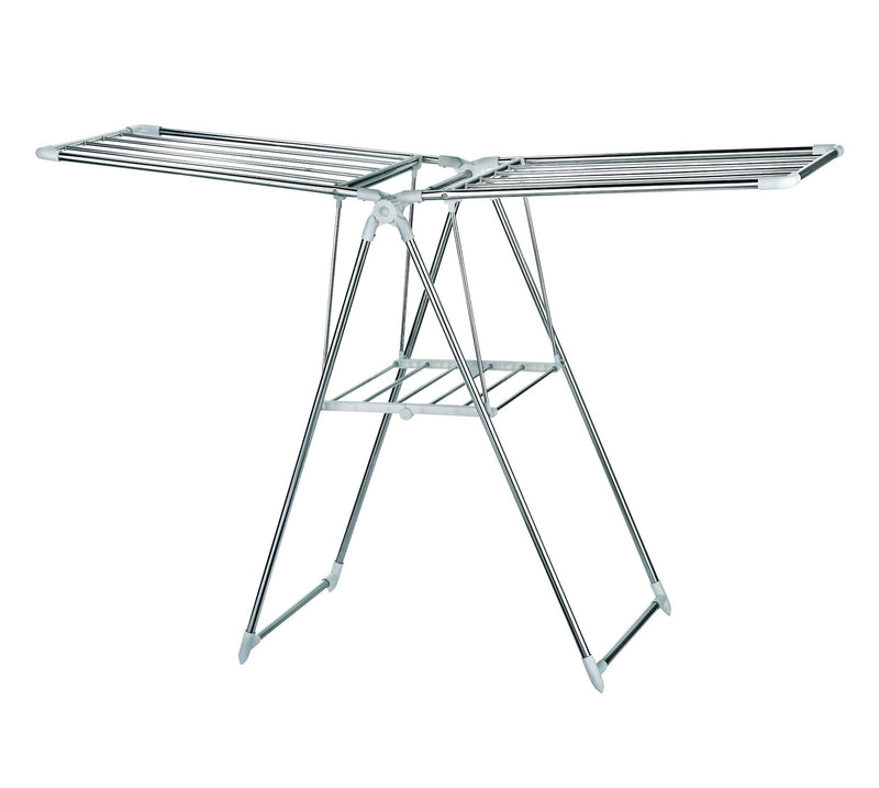 Stainless Steel Gullwing Drying Rack, 61.5 x 20 x 38.5-in C4375