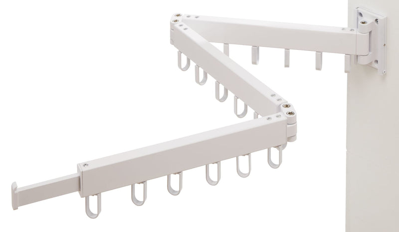 Wall Mounted Tri-Fold Adjustable Drying Rack U4718