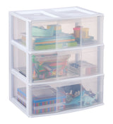 type A Wide 3-Drawer Tower