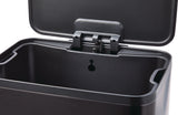 type A Wide Stainless Steel Step Trash/Garbage Bin, 30-L