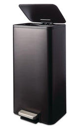 type A Wide Stainless Steel Step Trash/Garbage Bin, 30-L