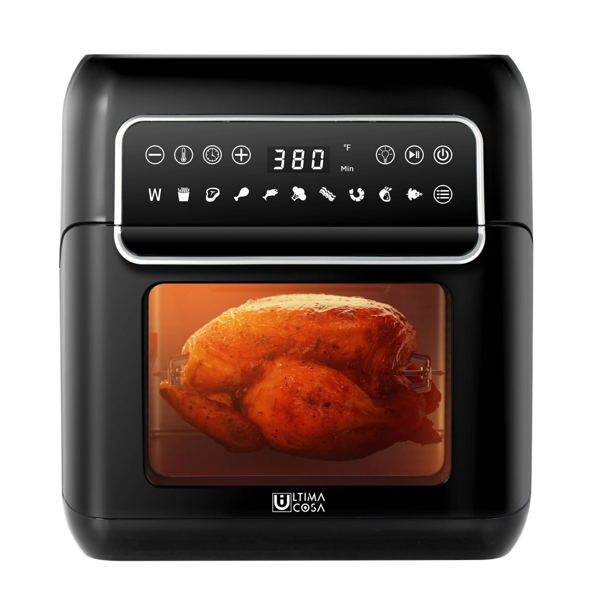 Ultima Cosa Digital Air Fryer with 8 Cook Modes, 12.46-qt