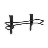 Squire Under Cabinet/Wall Mount Metal Paper Towel Holder with Mounting Hardware, Black