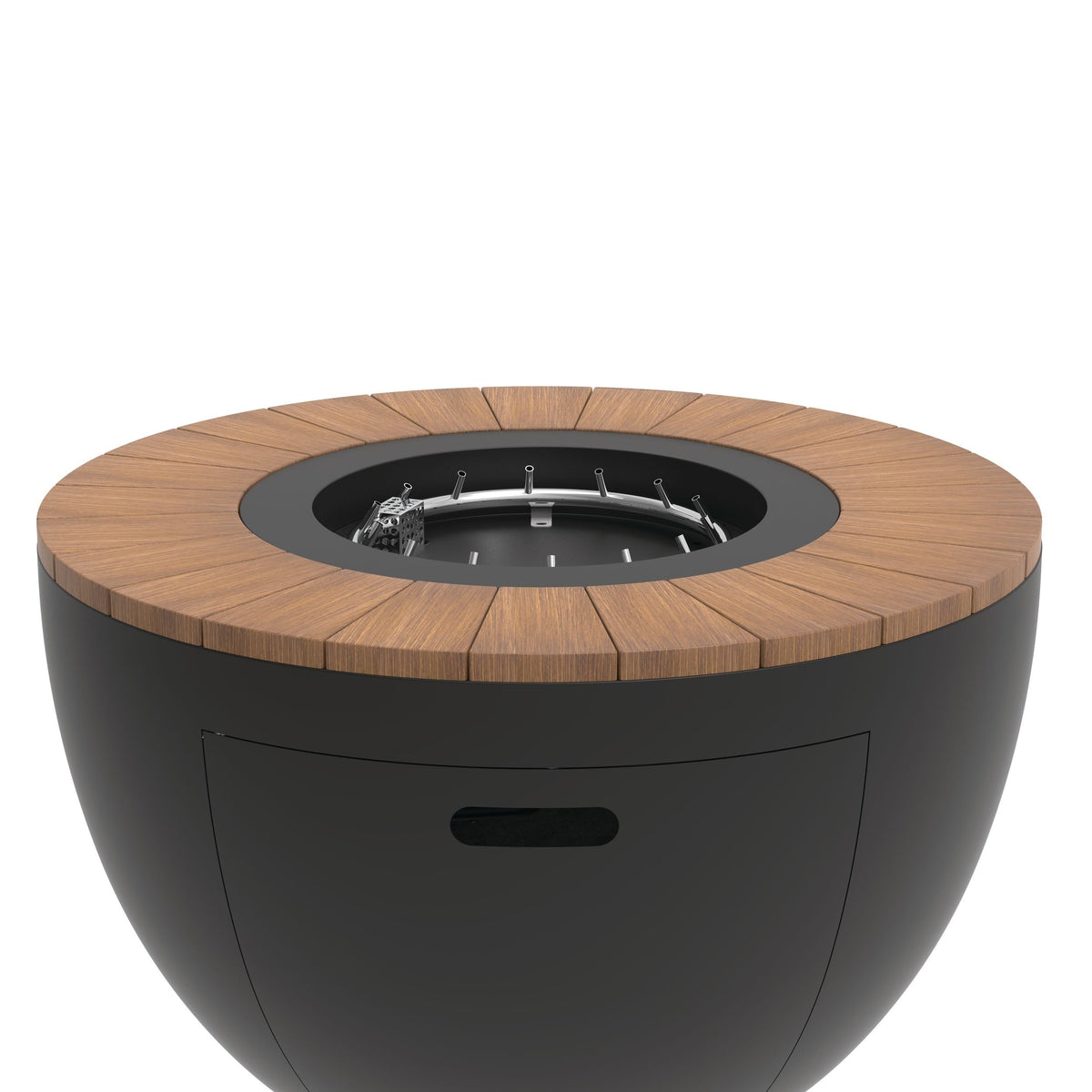Round Outdoor Gas Fire Table, 65,000 BTUs, 36-in