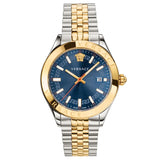 Versace Hellenyium Blue Dial Men's Watch