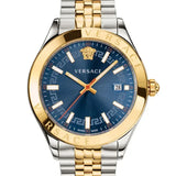 Versace Hellenyium Blue Dial Men's Watch
