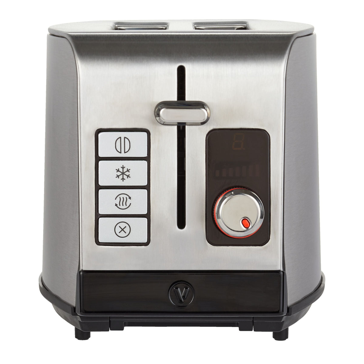 Digital Stainless Steel Toaster, 2-Slice