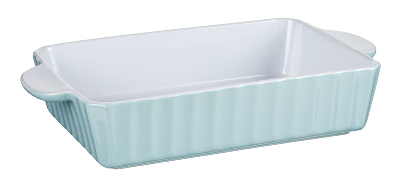 Medium Rectangular Ceramic Baking Dish, Blue P48