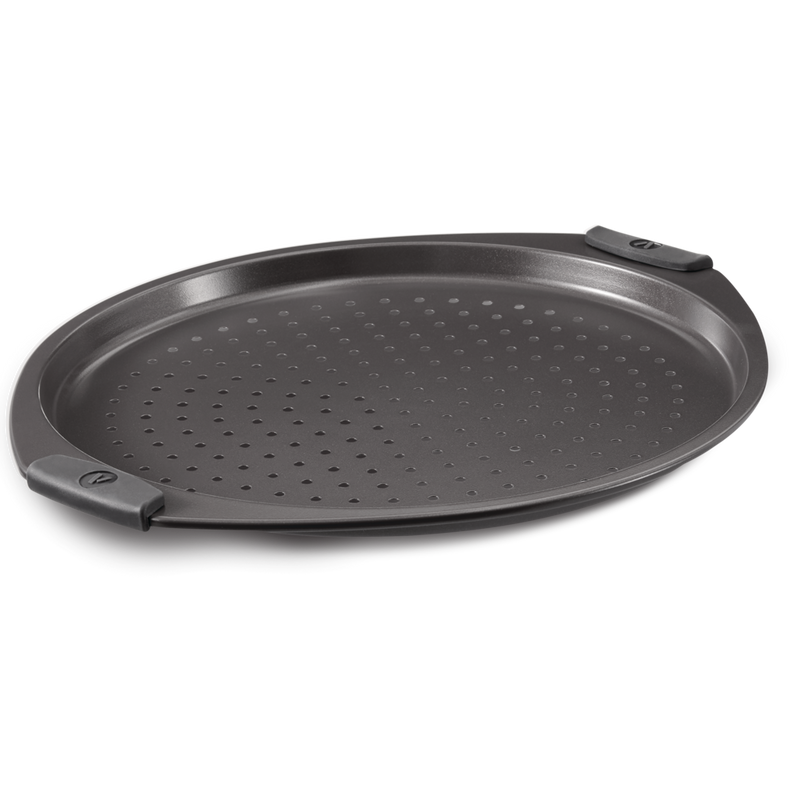 Non-Stick Round Pizza Crisper Pan, 13.25-in S5005
