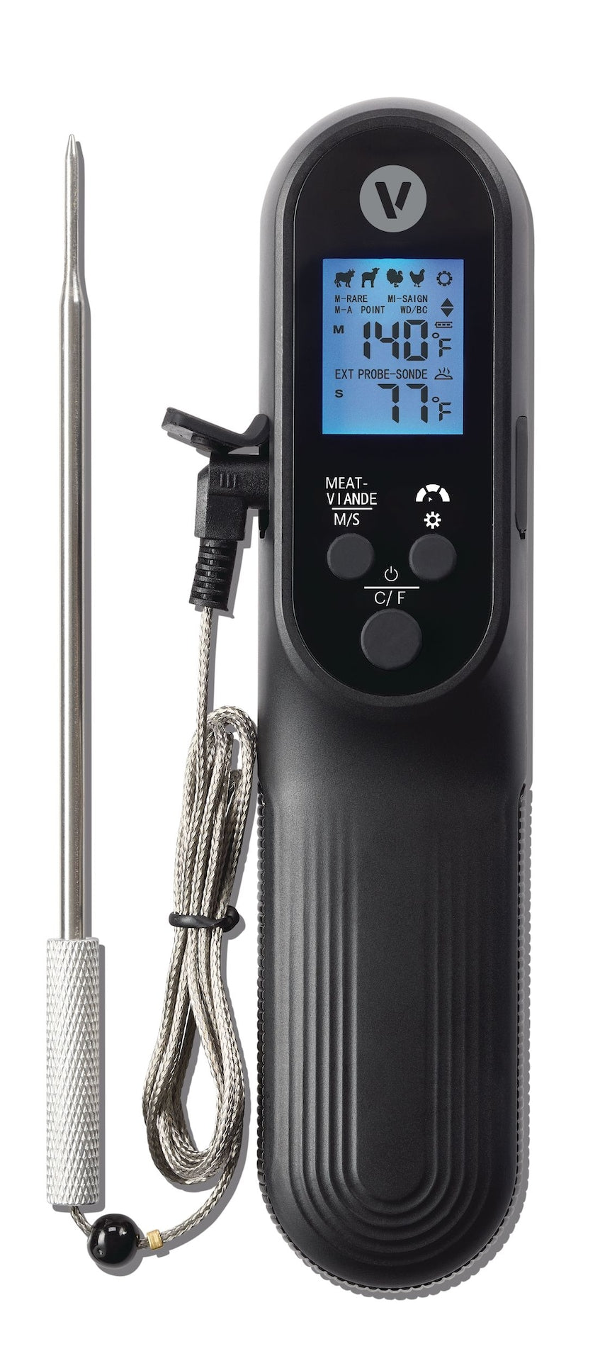 Rechargeable Dual Cooking Thermometer