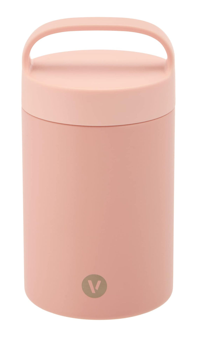 Stainless Steel Food Jar, Coral I8248